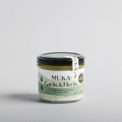 Queijo Vegan "Cremoso de Alho e Ervas"